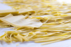Fresh pasta, Manufacturing, Tagliatelle