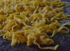 Noodles, Fettuccine, Italian image
