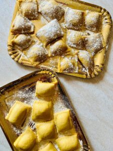 Ravioli pasta