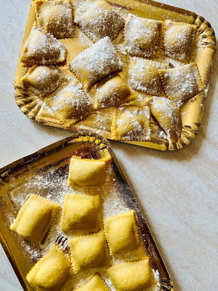 Ravioli pasta