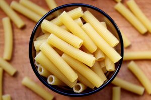 Rigatoni pasta macaroni