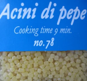 alt='' Acini di Pepe pasta