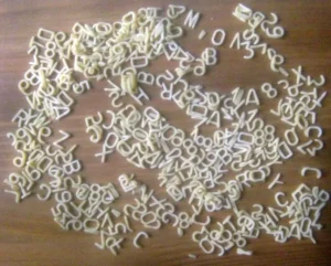 Alt='' Alphabet Pasta